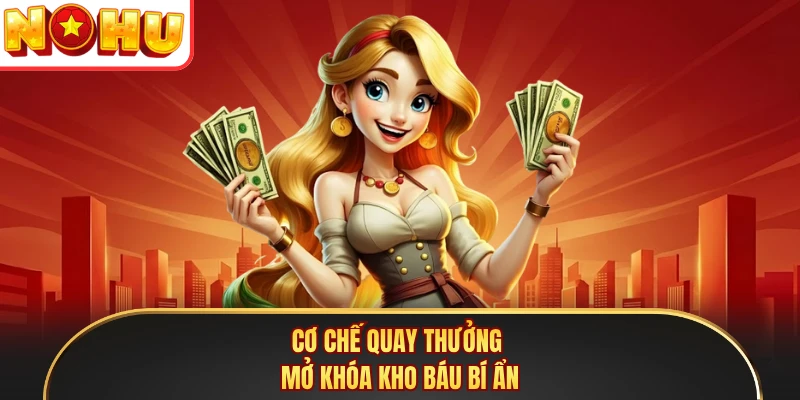 Cơ chế quay thưởng mở khóa kho báu bí ẩn