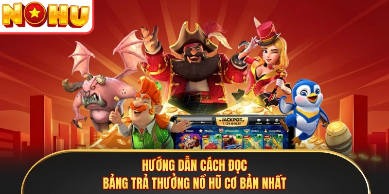 Hướng dẫn cách đọc bảng trả thưởng nổ hũ cơ bản nhất